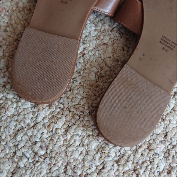 French Sole Alibi Sandal in Cognac Leather size 6.5 - Picture 11 of 12